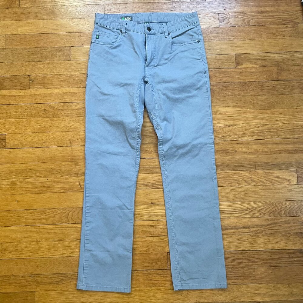 Stio Rivet Canvas Pants - Grey - 32" waist, 31" inseam